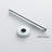 Circular 8" Ceiling Mounted Shower Arm-93811275