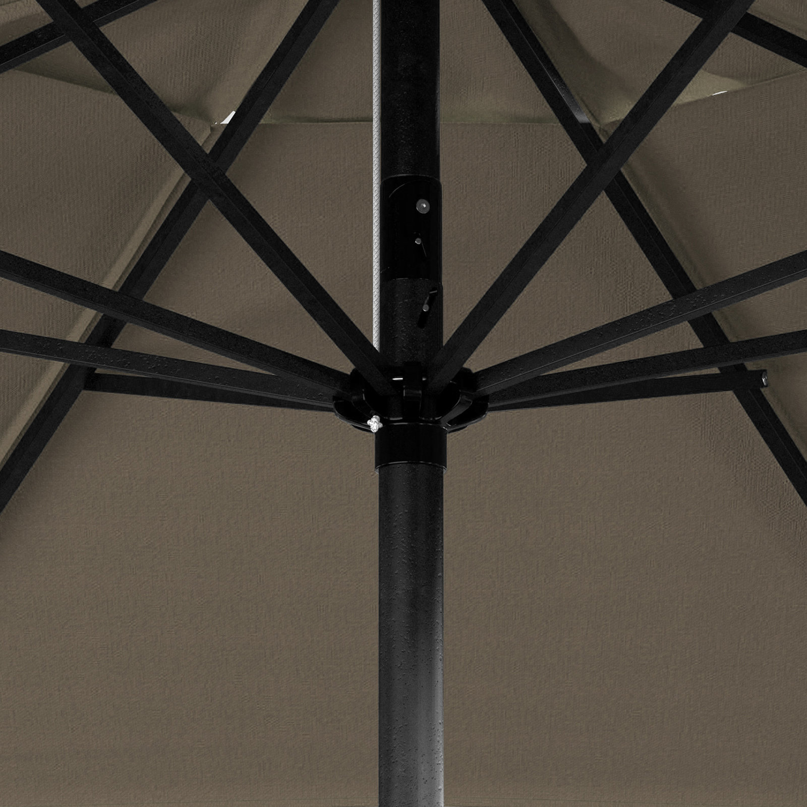 Marilee 86.3'' Sunbrella® Outdoor Umbrella, Spectrum Dove Sunbrella® Plainweave