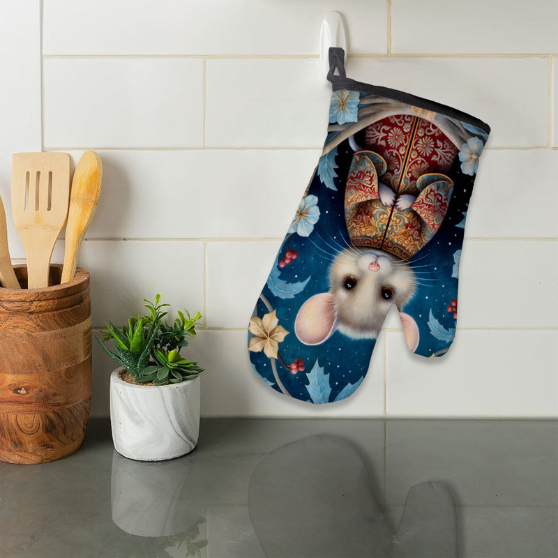 Fourre-tout en coton Folk Art Mice