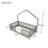 Twin Wooden Montessori Floor Bed with High Rails and LED Light for Kids – Safe Low Profile Sleep,Gray-807741358-807741352