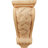4 1/2"W x 5"D x 10"H Medium Basket Weave Corbel, Alder-58020888-120131262