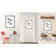 Good Good Take Time - Art textuel sur toile en cadre blanc-29513764