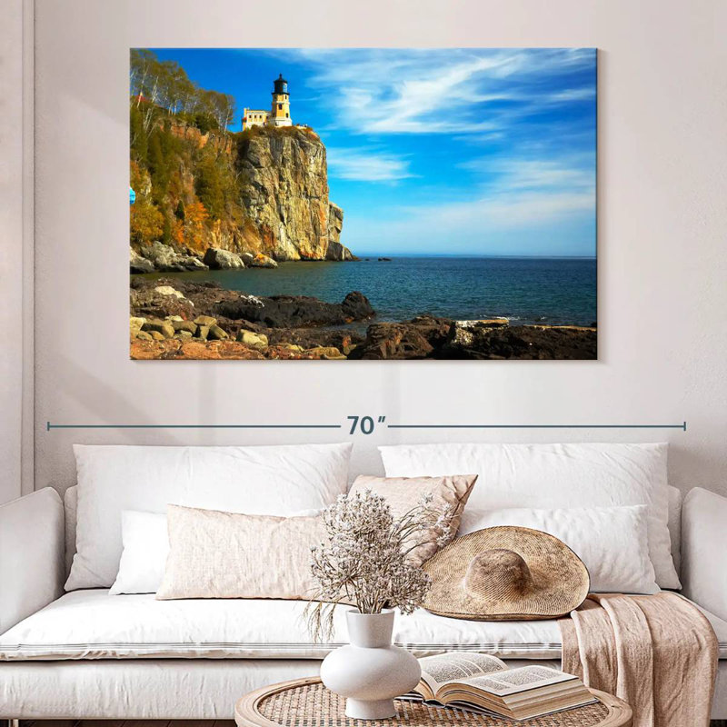Phare d'Alvord Cliffside, H 34 po x l 51 po