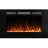 36.02'' W Recessed Electric Fireplace Insert, WiFi Heater for Living Room,Timer, Overheating Protection, Touch Screen, Black
