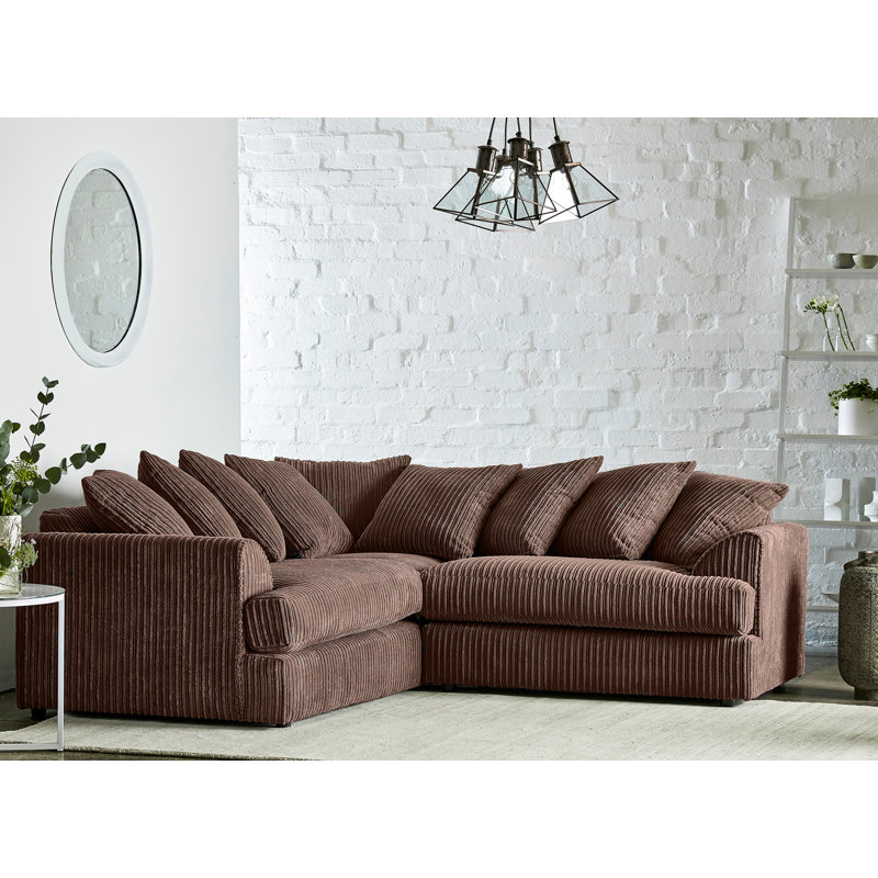 Custinne 2 - Piece Living Room Set, Chocolate