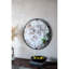 Miroir décoratif industriel - cadre mural en métal, 31,5 x 0,7 x 31,5 po, noir, 15,8 lb, mur rond 15,8 lb