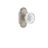 Cottage Plate with Crystal Meadows Knob