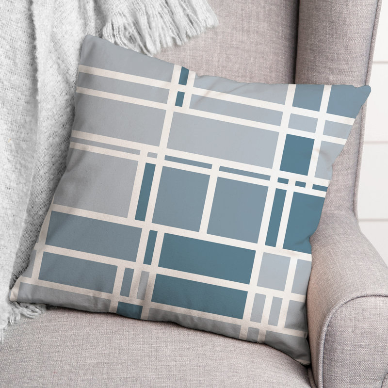 Coussin décoratif intérieur / extérieur, Bleu