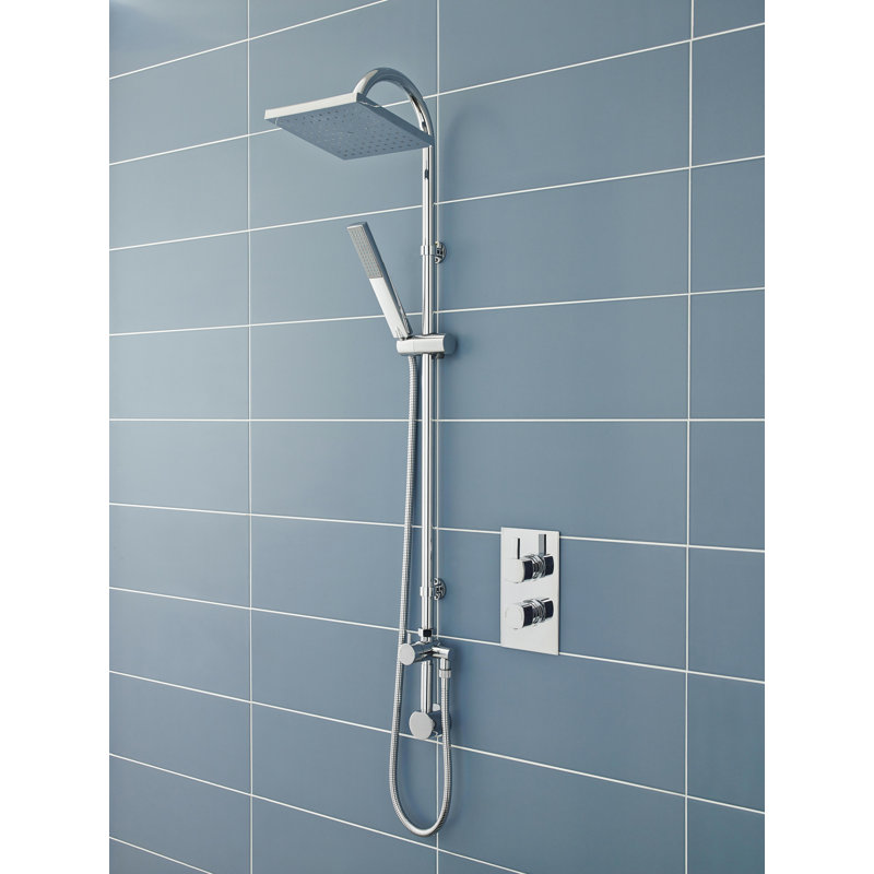 Dual Shower Head with No