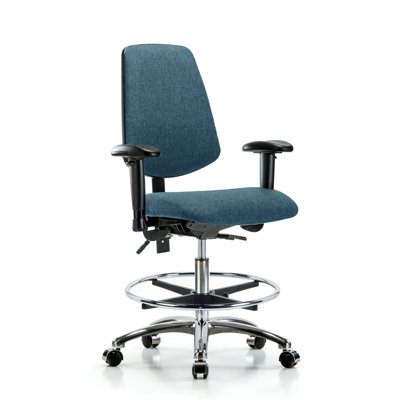 Fauteuil en tissu chromé - Siège inclinable FMBCH,