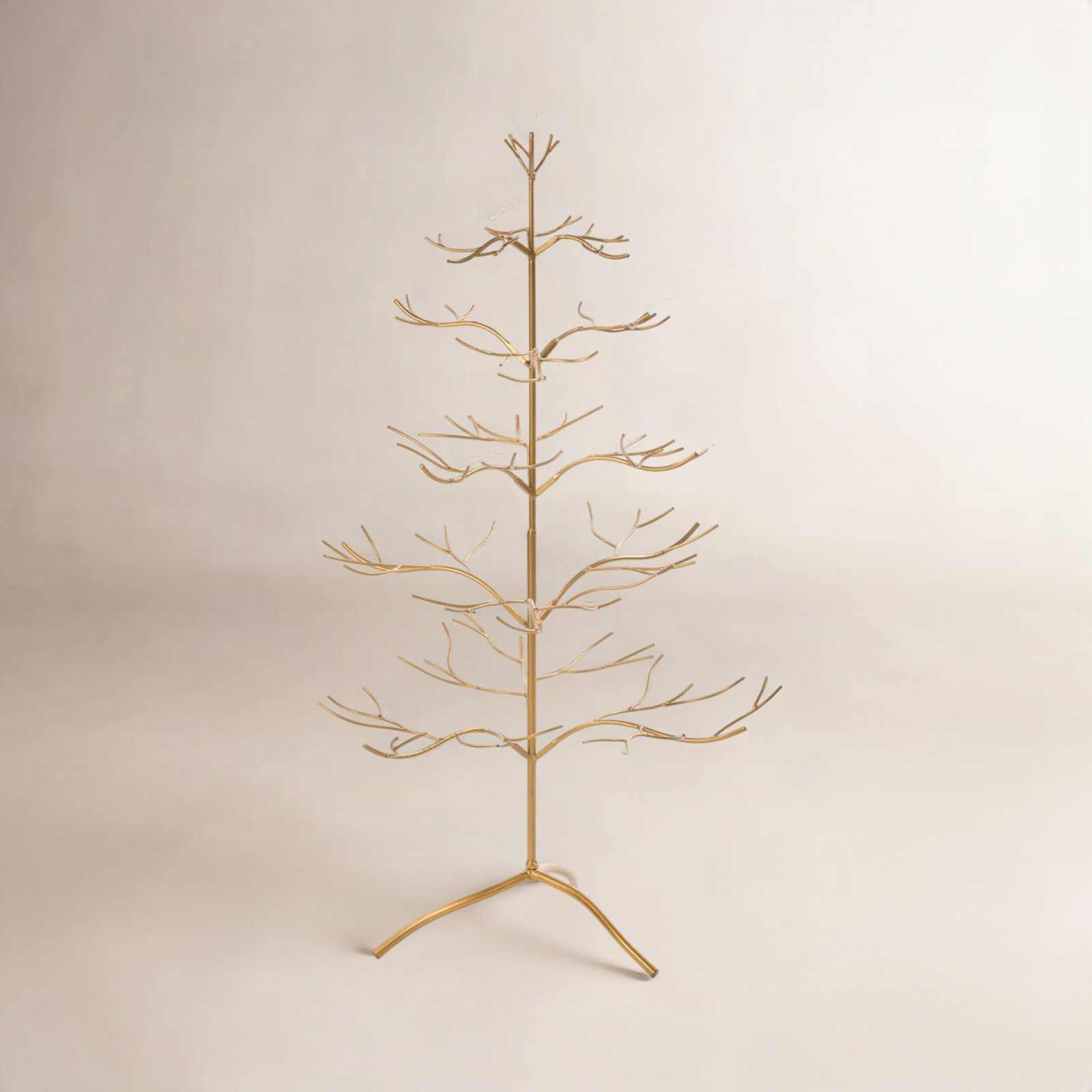 Decorative Ornament Tabletop Tree, Gold