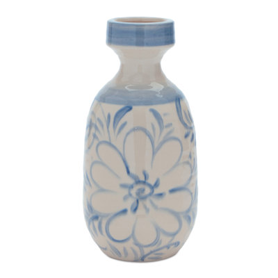 Vase floral en grès