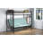 Twin Metal Bunk Bed with Multi-Function &amp; No Box Spring Needed, Black