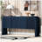 63-Inch Wave-Pattern Console Table With 4 Doors And Adjustable Shelf,Curved Design Sofa Table Behind Couch,Rustic Narrow Entryway Table For Living Room, Foyer And Hallway-1536735832