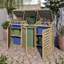 Wooden Single Bin Store