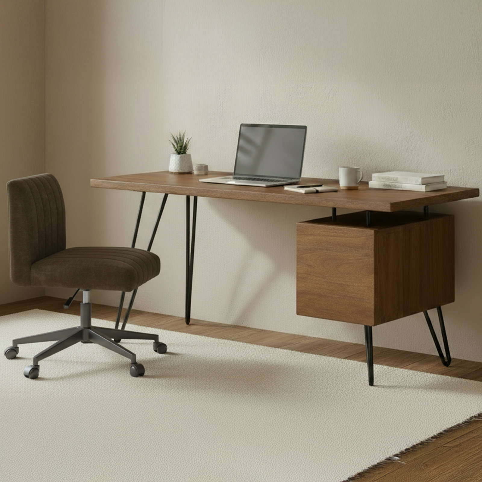 Sally Office Chair, Green