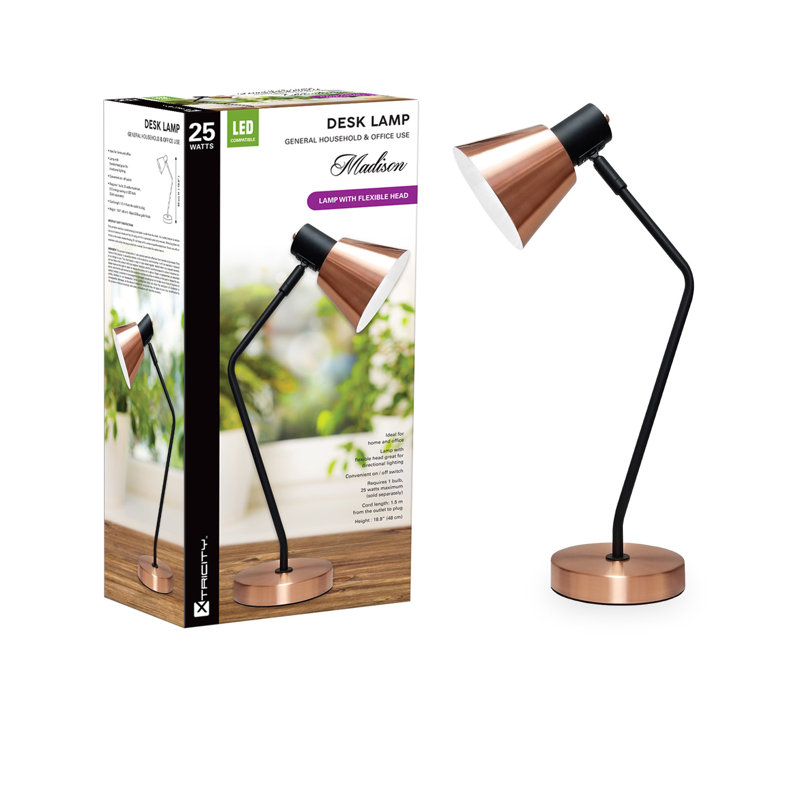 Lampe de bureau 22 po Madison
