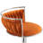 Ginko Modern Swivel Bar Stool with Backrest, Adjustable Height Kitchen Island Stool with Upholstered Seat and Footrest,-93498216-90489199