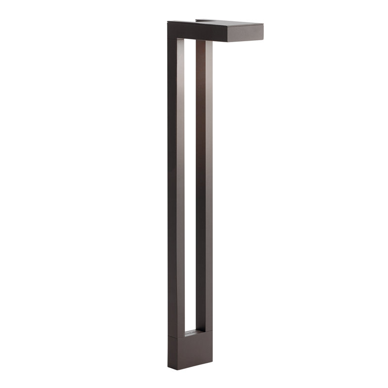 Modern Black Aluminum 22" Outdoor Pathway Light