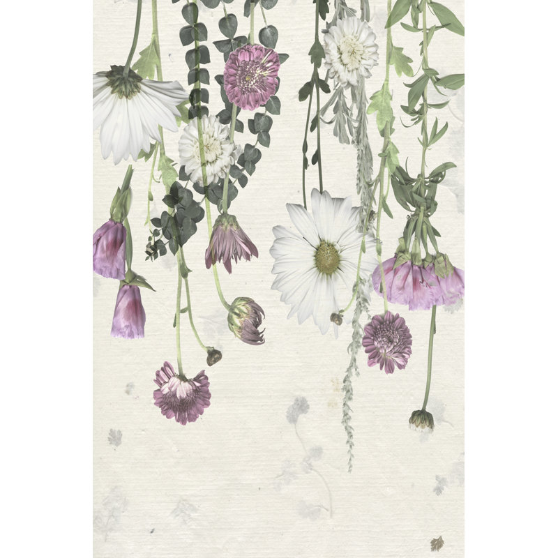 Flower Veil I by Grace Popp - Wrapped Canvas Painting, 122cm H x 81cm W