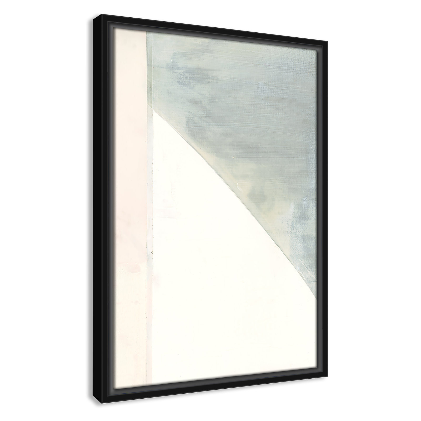 In Neutral I - Painting Print, Black Framed Canvas, 19.5" H x 13.5" W x 2" D
