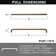 10.08" Centre Bar/Handle pull Multipack