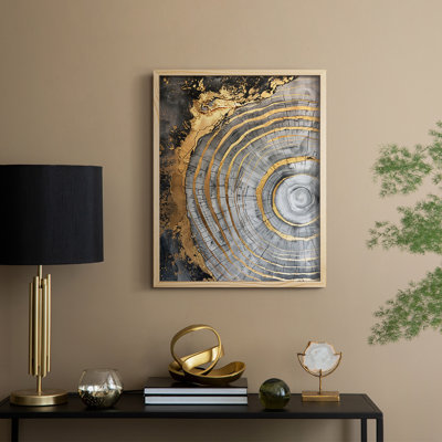 ABSTRACT Series CCLXXX Framed Print - Solid Wood