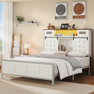 Queen Farmhouse Bed Frame