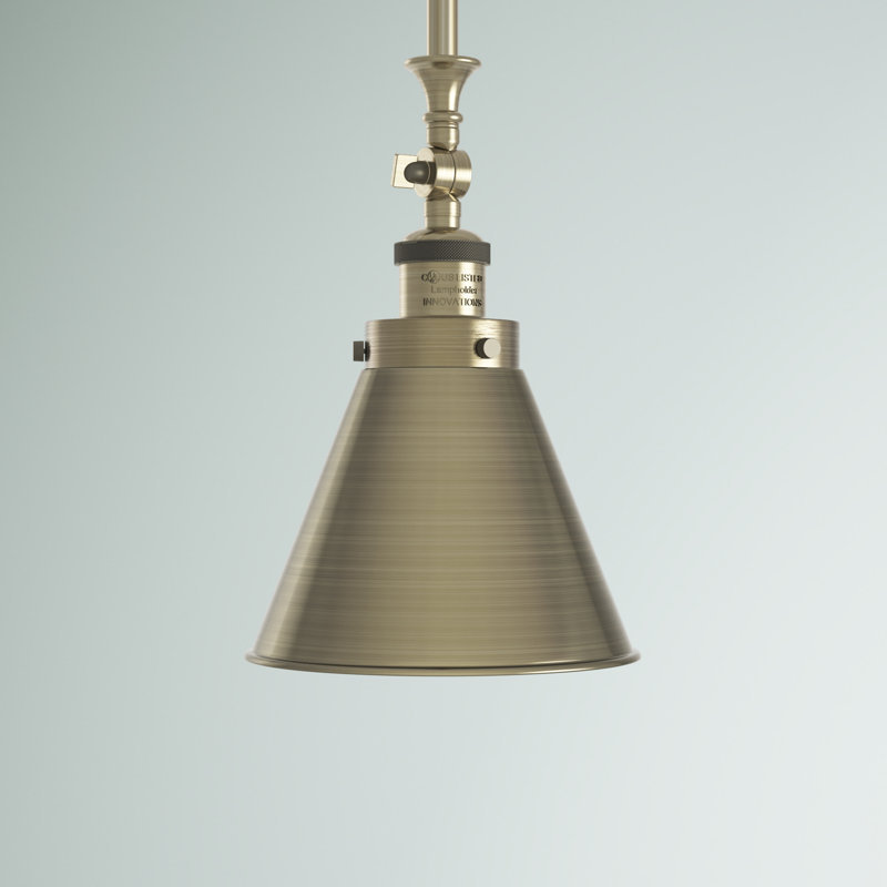 Donovan 1 - Light Single Pendant, Antique Brass, Antique Brass