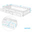 Lits de rangement peu encombrants, lit simple en bois massif, style moderne