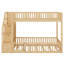Stylish Bunk Bed With Built-In Staircase Storage Solutions-1041863370