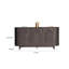 Buffet console Zoko, portes arquées, bois 77 pouces-111934071