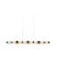 Annai LED Pendant Lamp Annai Glass Gold