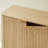 63 Oak Vertical Stripe Buffet Cabinet-1767963805