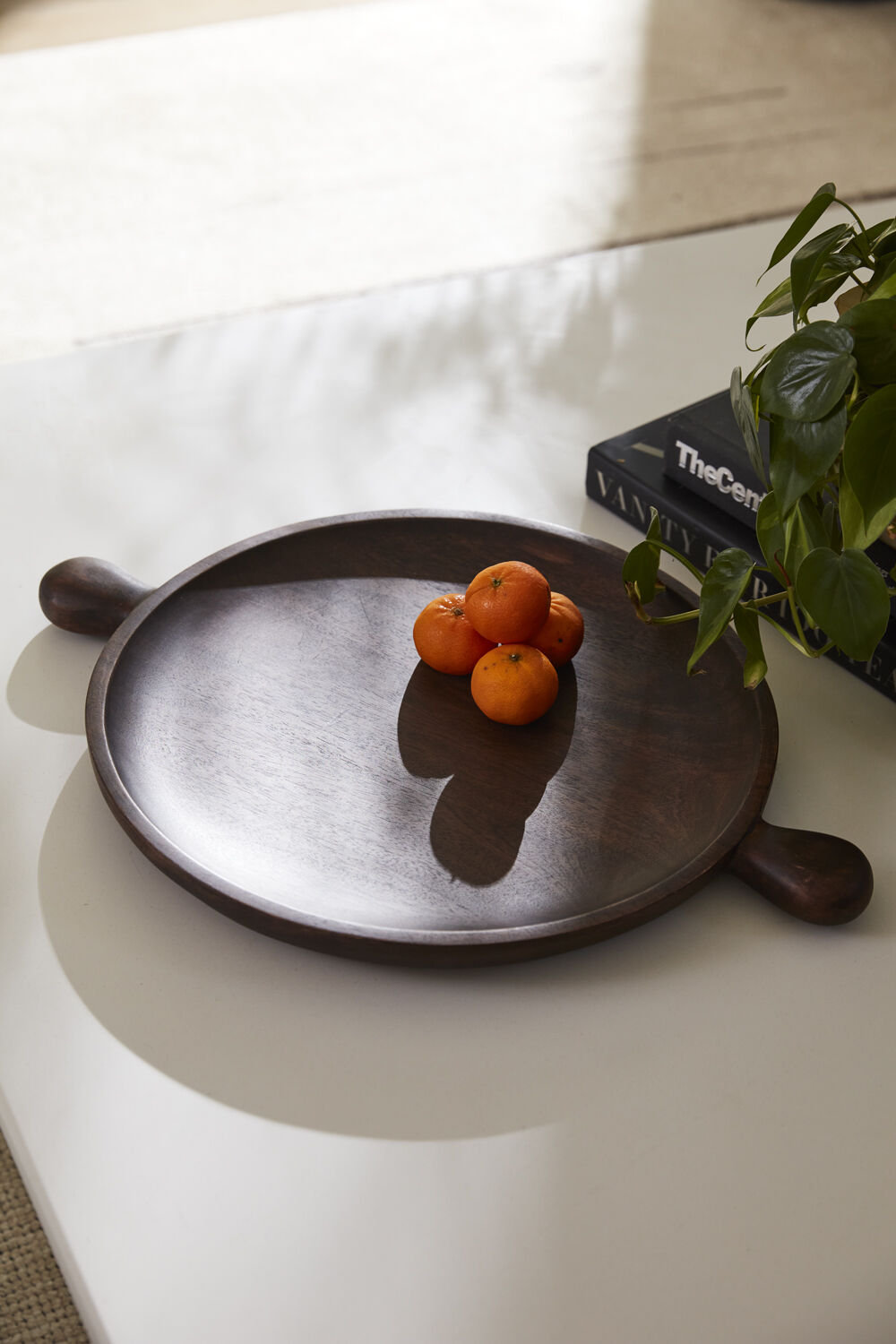 Wood Decorative Tray, 1.5" H x 21.75" W x 15.75" D
