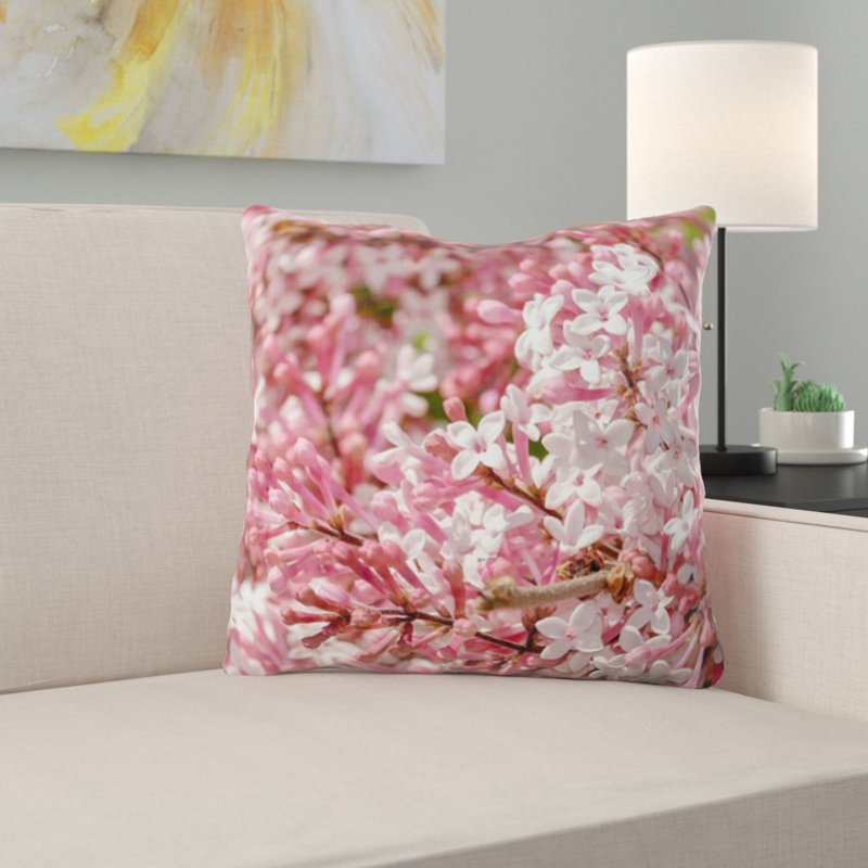 Coussin lilas
