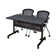 Kobe Flip-Top Privacy Nesting Table, 2 Cadence Nesting Chairs