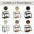 Easy Twist Assembly 3-Tier Multipurpose Shelf In Light Grey-399437836