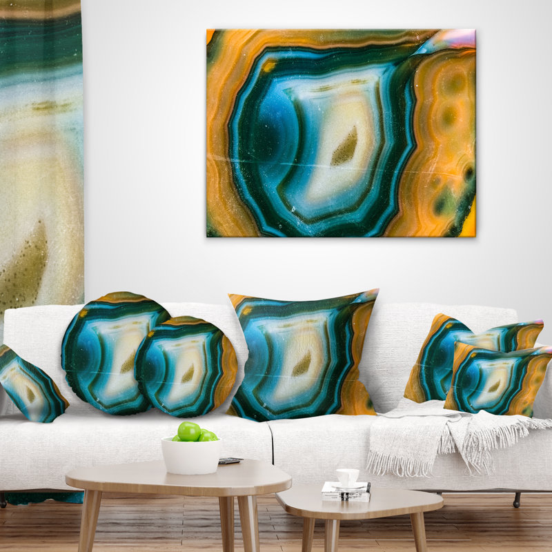 Coussin lombaire abstrait