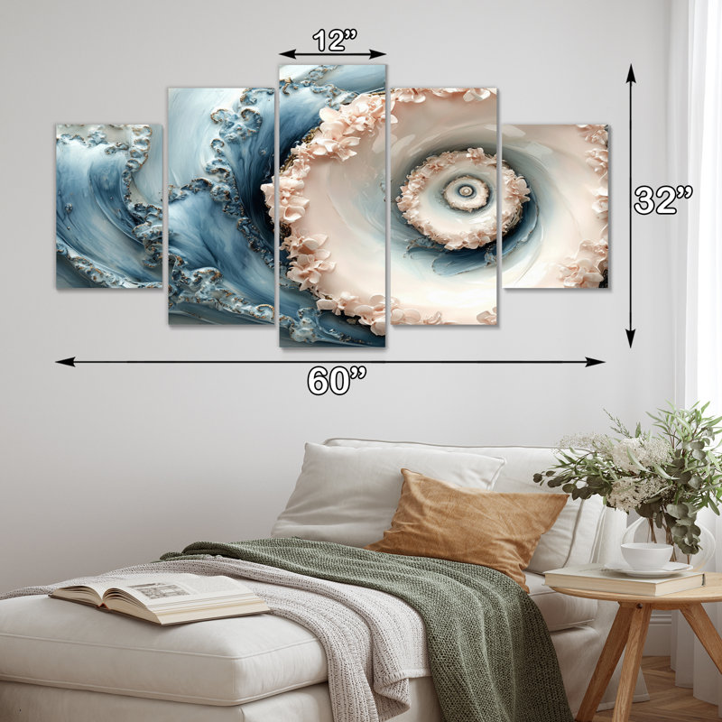 Crimins - Abstract Spirals Wall Art - ensemble d'art mural moderne