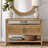2-Door Storage Console Table