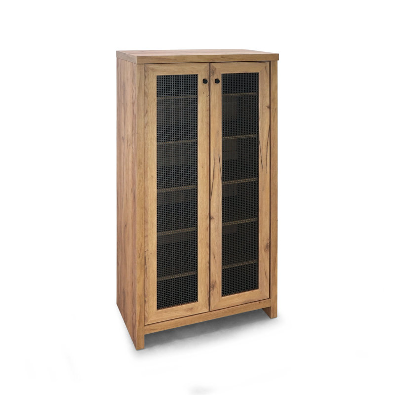 Elysee Tall Lattice Elegance Shoe Cabinet