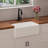 Los Flexi Apron Front Farmhouse Sink, Fireclay Sink for Kitchen, Strainer Included-111689415-111689421-111689417