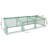 Gulianna 9' x 3' x 2' Outdoor Mini Cloche Greenhouse with a Green Cover