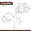 with Glass and Steel Base Dining Table-962056089