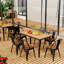 18" Metal Indoor-Outdoor Counter Stools