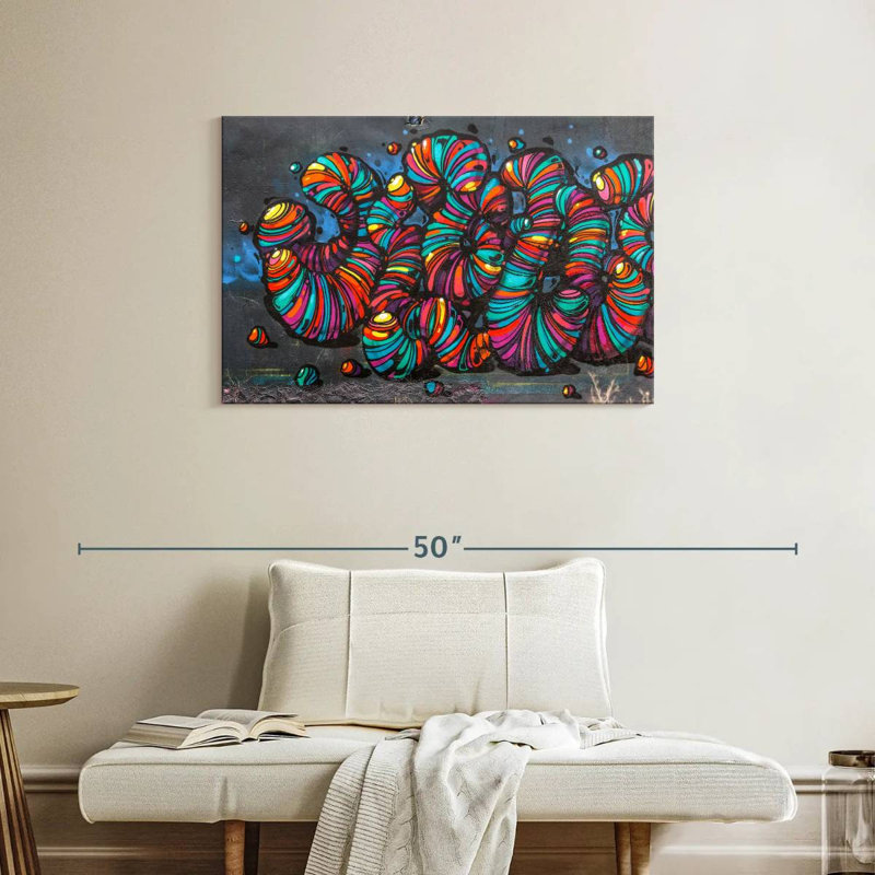 Brampt Street Worms, 24" H x 36" W