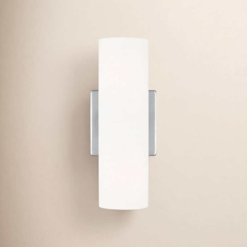 CAPALINO 2L MD SCONCE BS, Brushed Steel