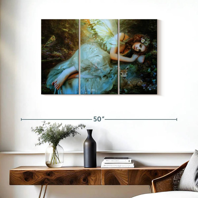 Kelan Spring Fairy, 24" H x 38" W