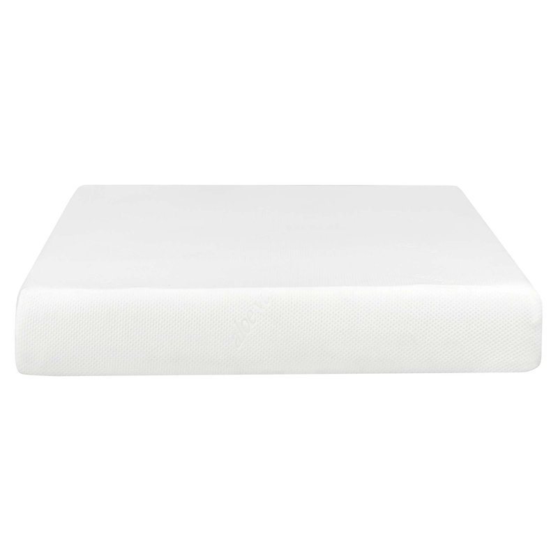 Plush 10-Inch Medium Gel Memory Foam Mattress with Breathable Aloe Vera Cover for Comfort and Support, King